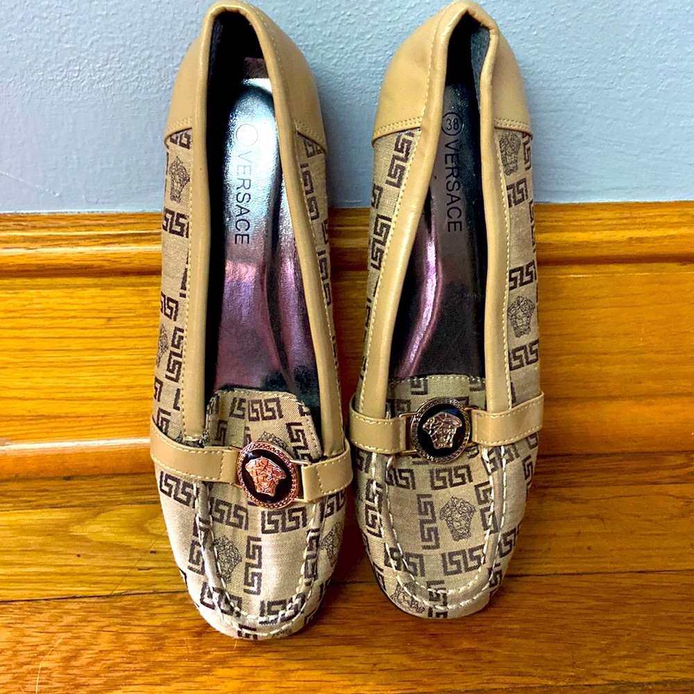 Versace slip ons! Size 38!